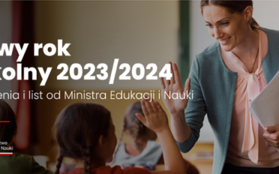 List Ministra Edukacji i Nauki z okazji rozpoczęcia roku szkolnego 2023/2024