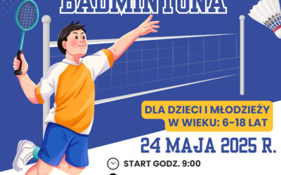 5TDTK- Turniej Badmintona – Zapraszamy do udziału!