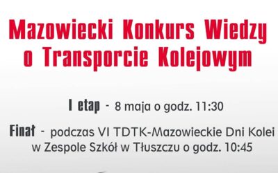 Mazowiecki Konkurs Wiedzy o Transporcie Kolejowym